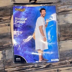 Spirit Hospital Patient Costume with White Gown